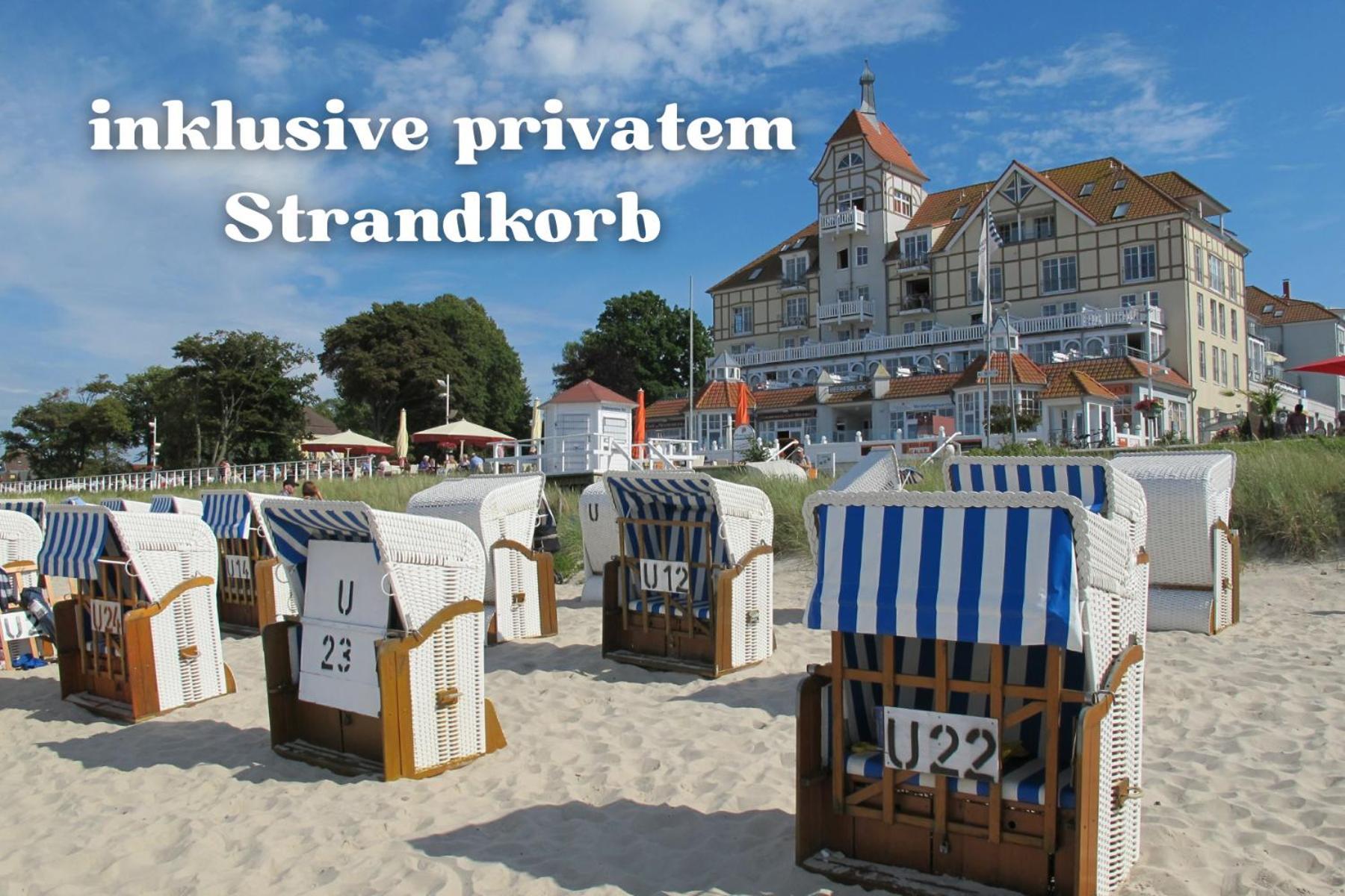 Meeresblick - Inklusive Privatem Strandkorb Ostseebad Kühlungsborn Kültér fotó